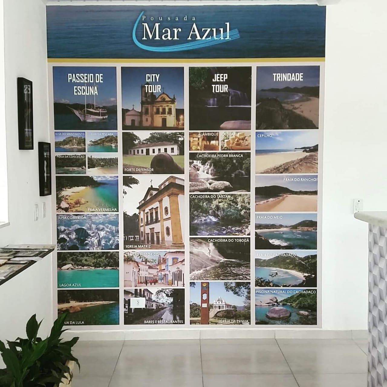 Pousada Mar Azul Paraty Bagian luar foto